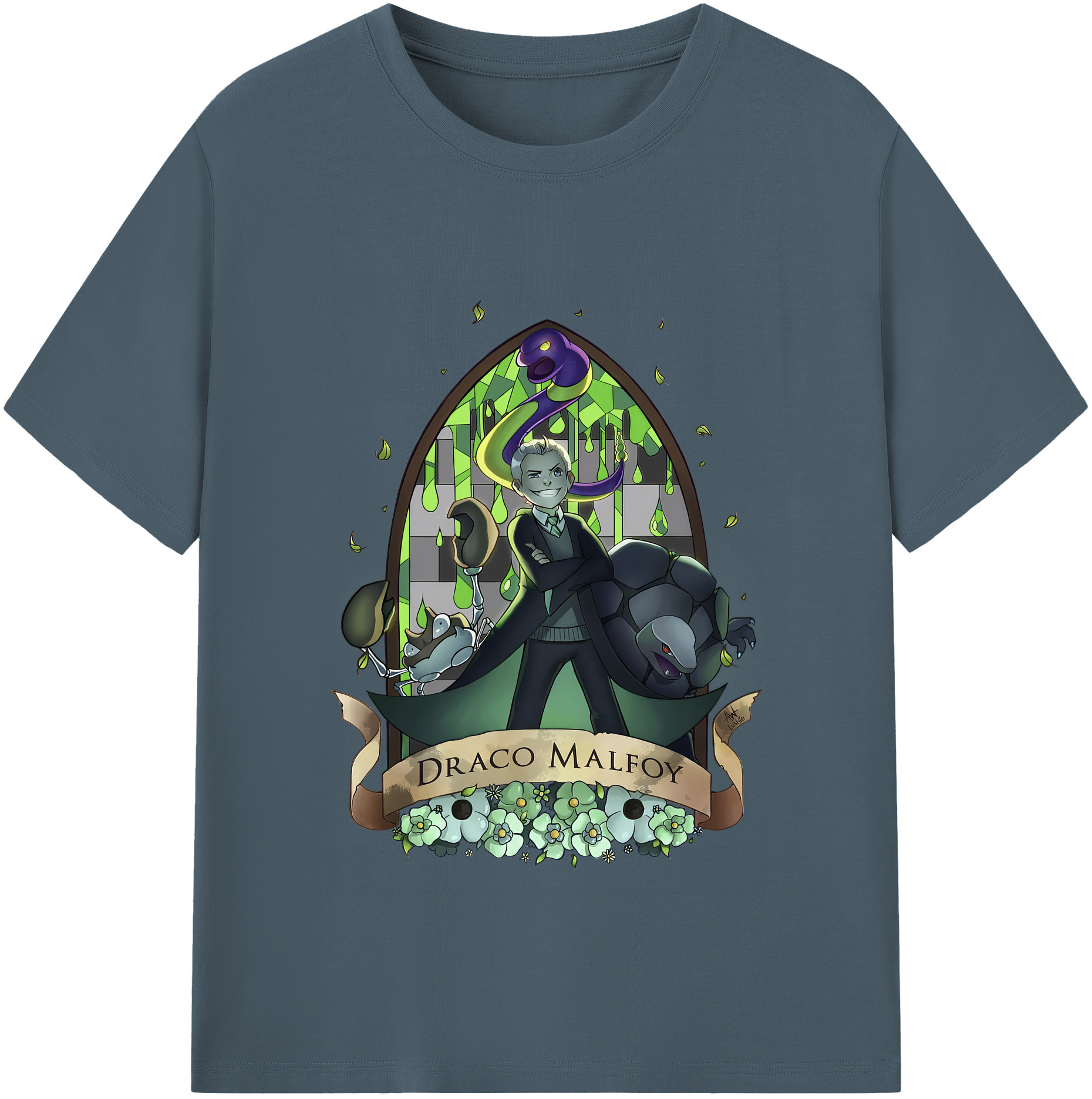 （画像用） Harry Potter ハリー・ポッターシリーズ 綿100％半袖Tシャツ（フロントプリント）